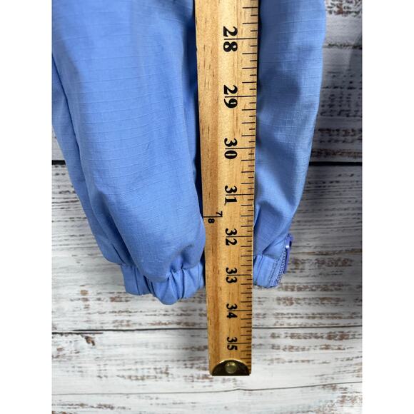Vintage Columbia Kids Blue Colorblock Adjustable Ski Overalls Snow Bibs Size 4T - Picture 10 of 12